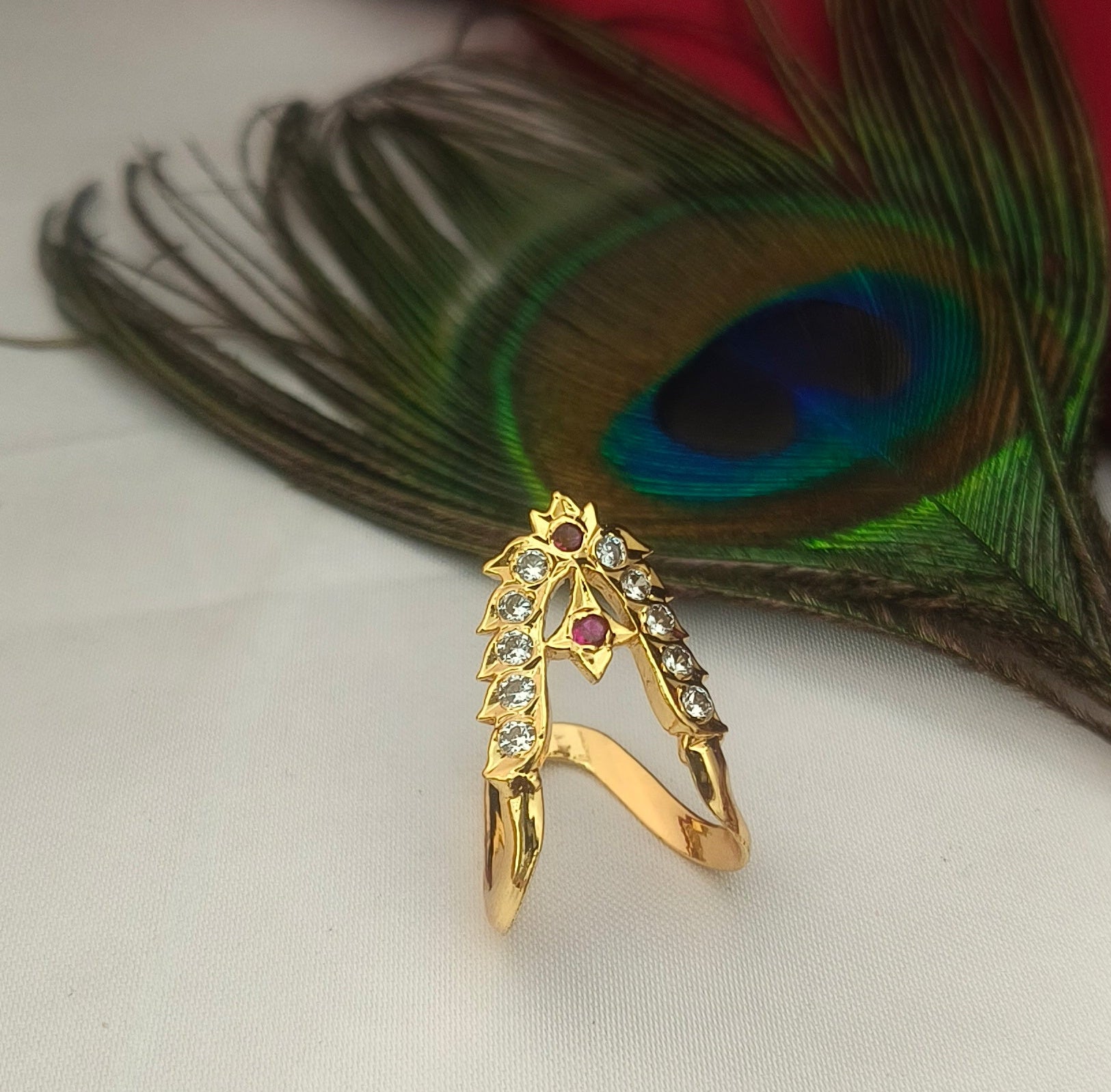 Impon ring stoned R1001