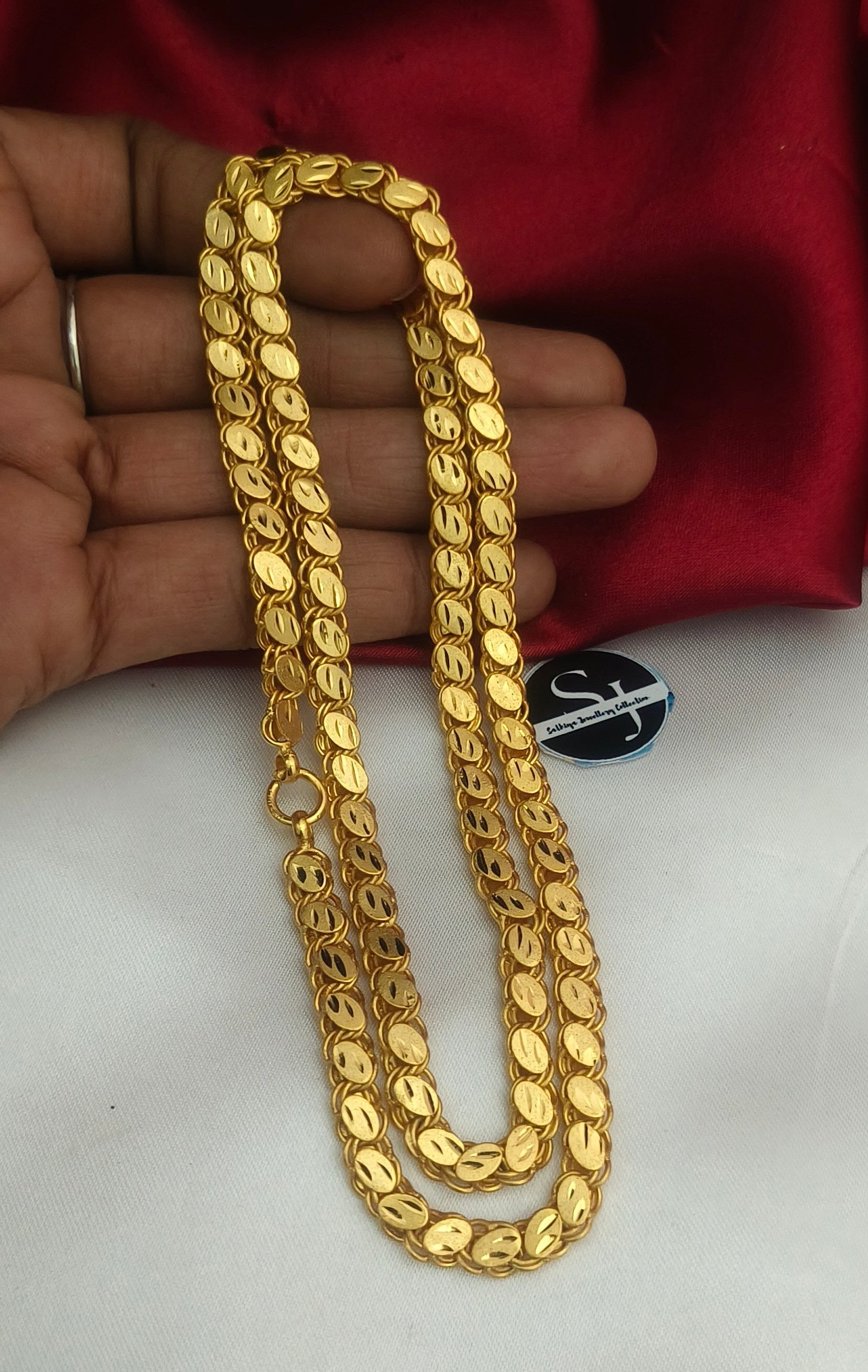 One gram forming chain Oval - CH1001