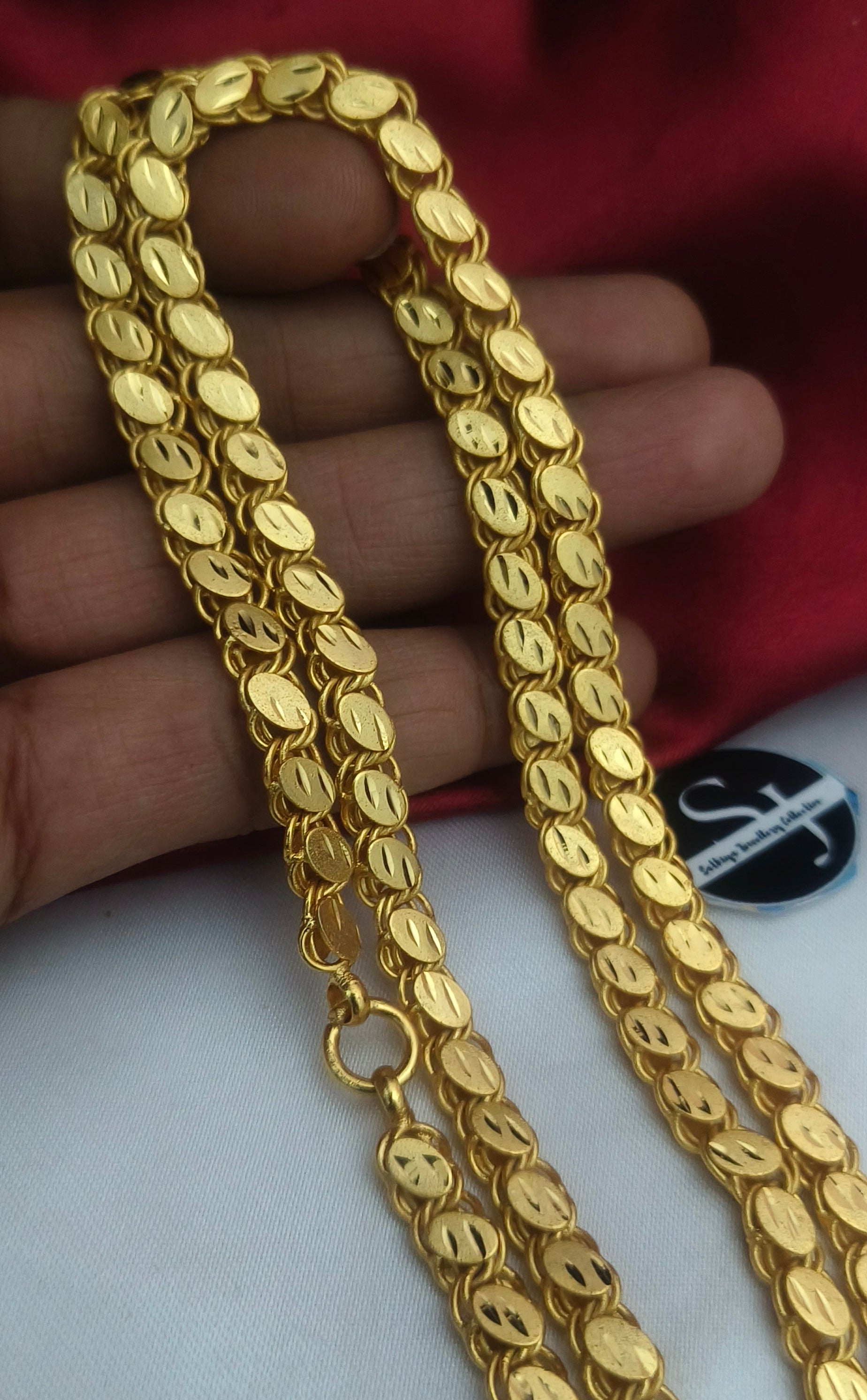 One gram forming chain Oval - CH1001
