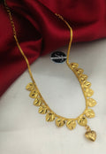 One gram forming Heart pattern necklace NF1002