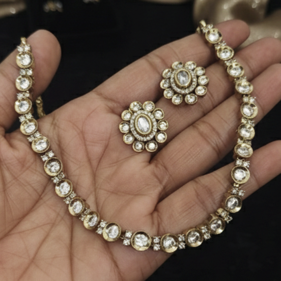 Trending Necklace & Earring - NM1009