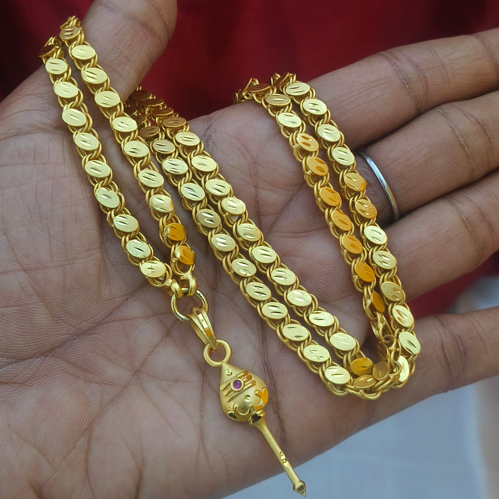 Vel Dollar Chain – One Gram Gold Forming- DL1008