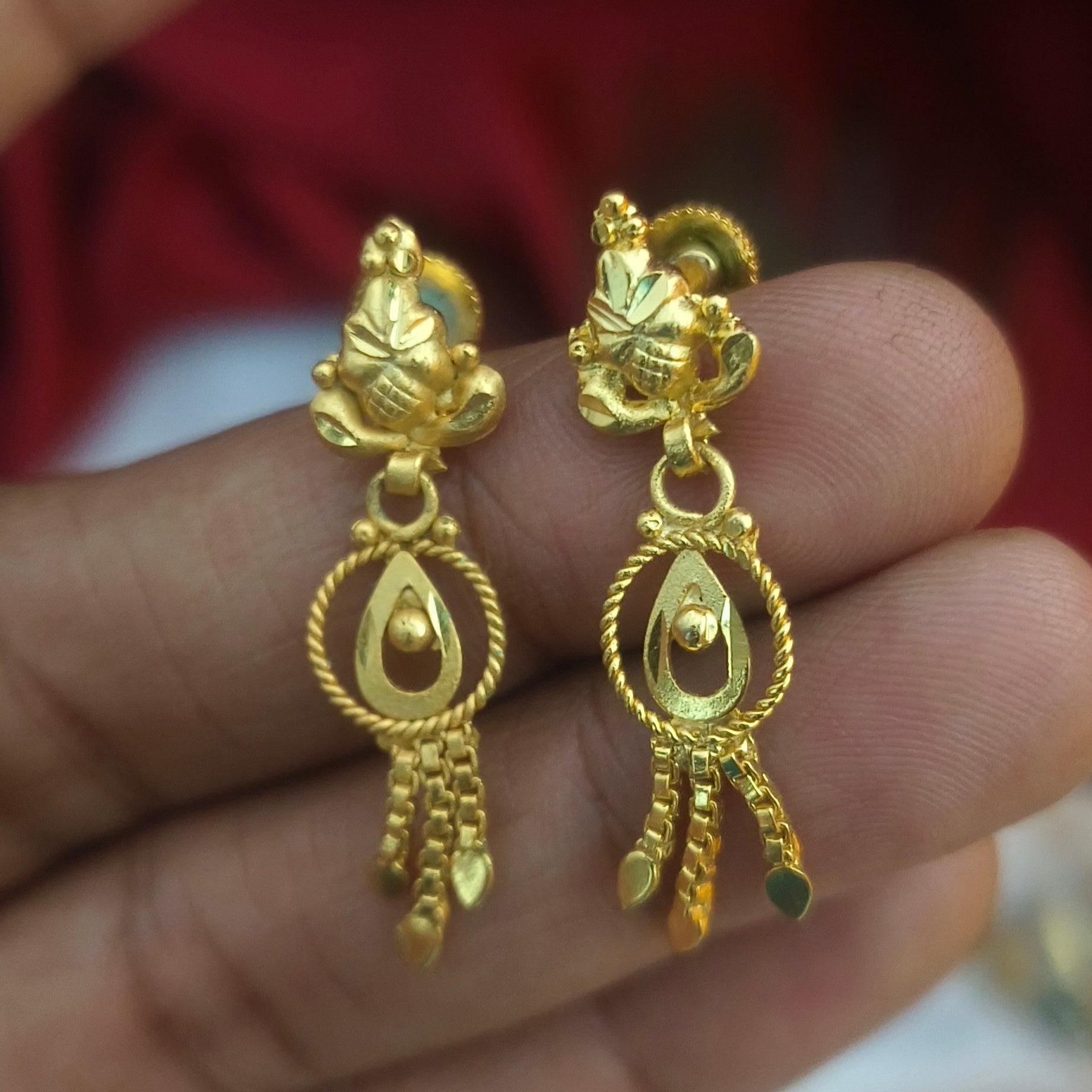 One gram earrings -E1012