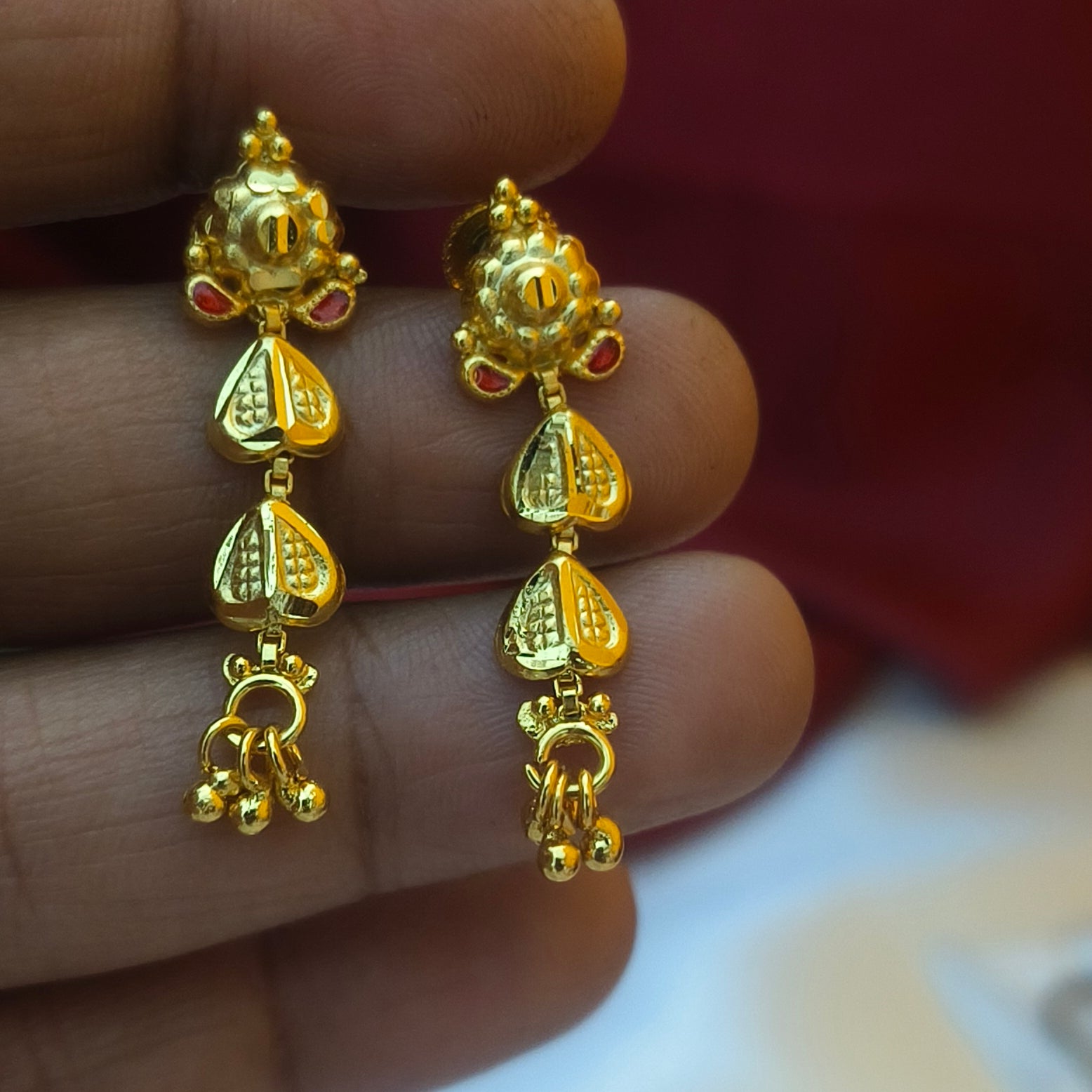One gram forming earrings- E1010