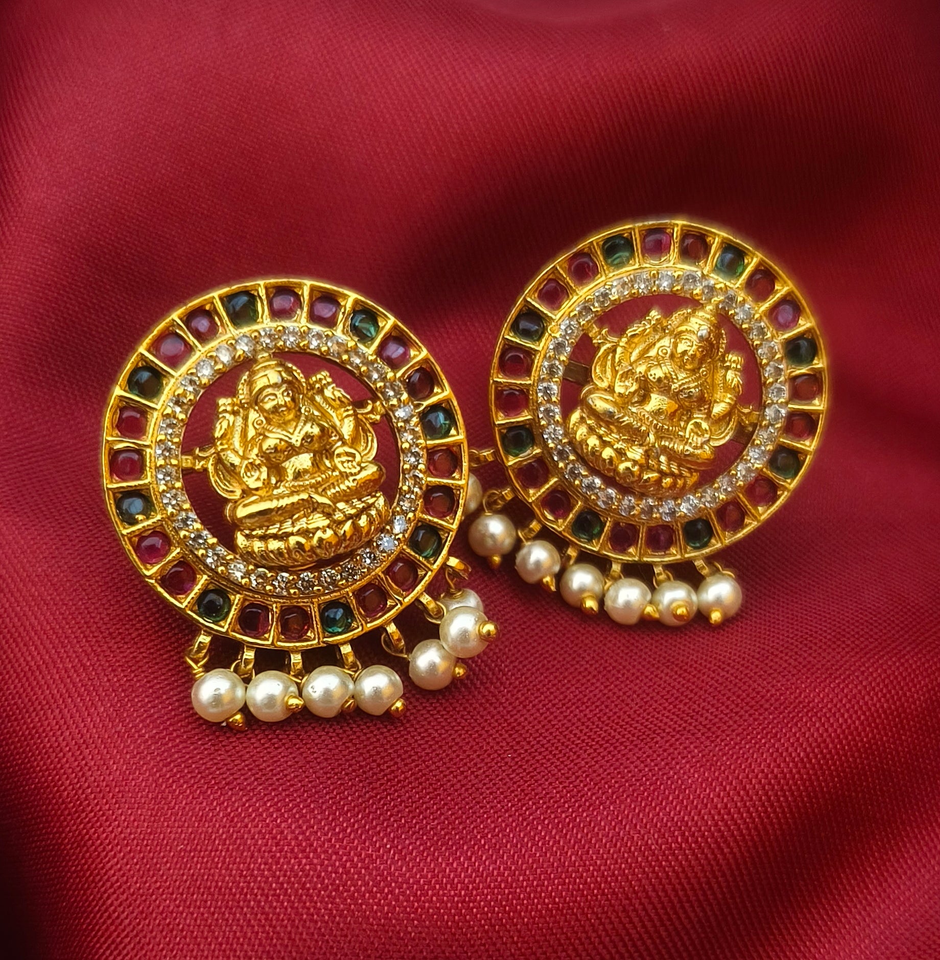 Antique Kemp stoned necklace-NM1001